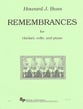 REMEMBRANCES CLARINET/CELLO/PIANO cover